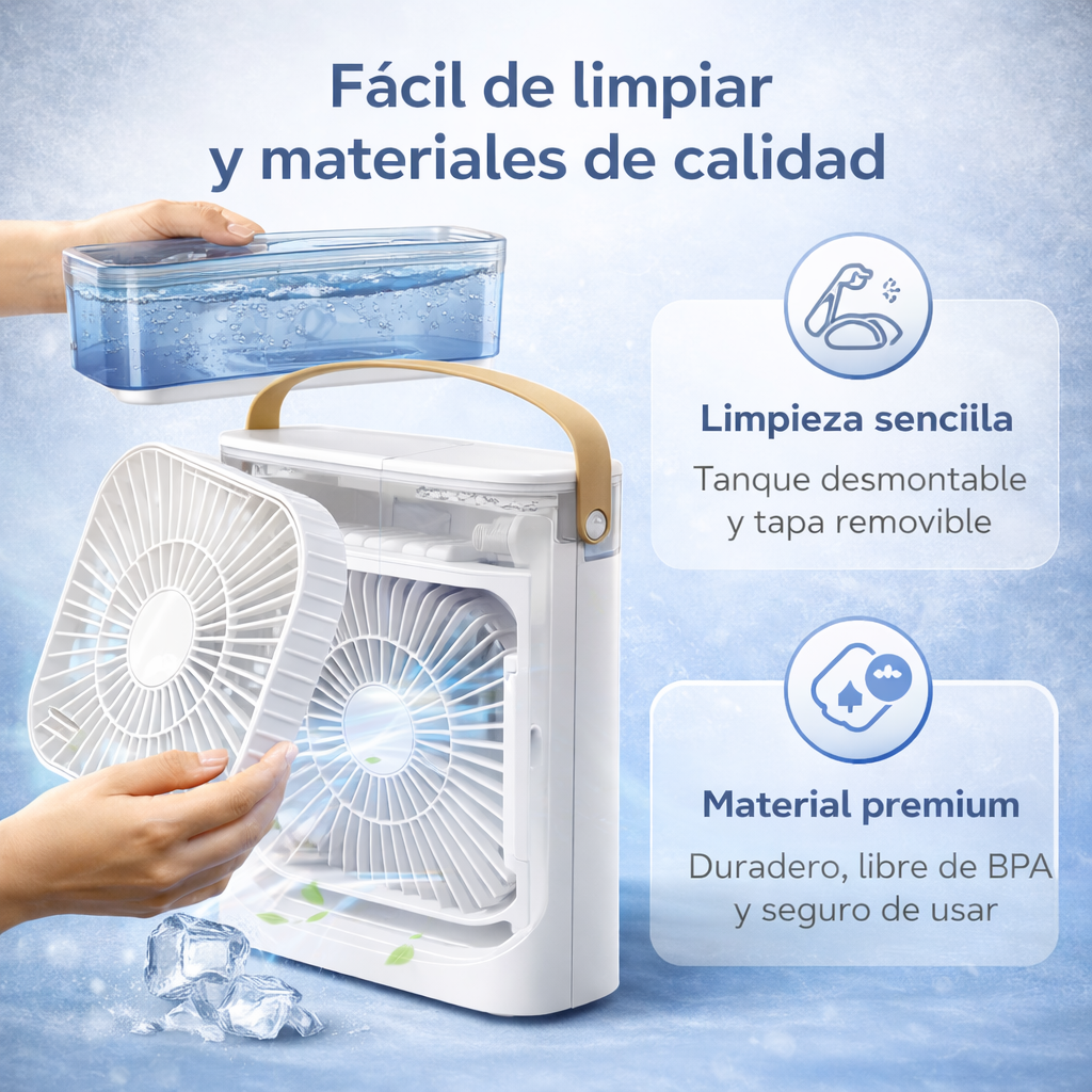 Aire Acondicionado Fresco, portátil y silencioso