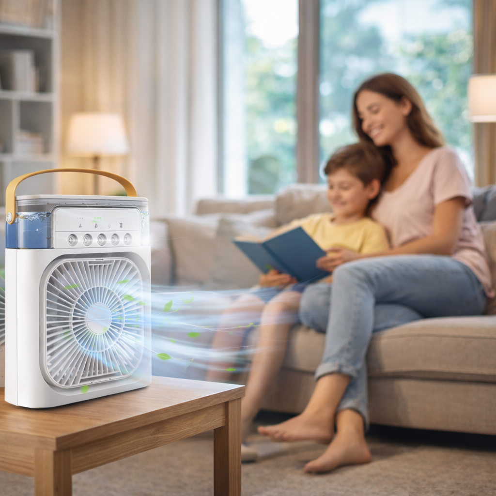 Aire Acondicionado Fresco, portátil y silencioso